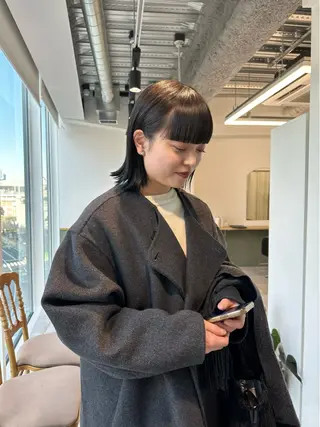 ミディアム カラー キッズ オトナヘア🌸 harukaのヘアスタイル