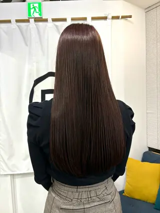 ロング カラー 亜海 /縮毛矯正のヘアスタイル