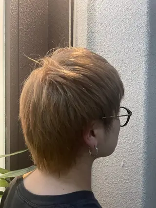 カラー メンズ 河野 龍斗のヘアスタイル