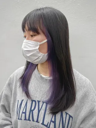 ミディアム カラー Paddle所属・似合わせレイヤー/ レイヤーパーマ/高倉のヘアスタイル