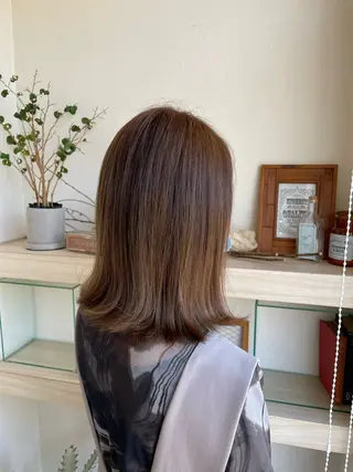 ミディアム カラー 派手髪♡モデル募集 鈴木沙彩のヘアスタイル