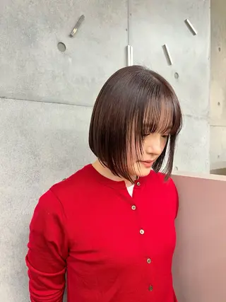 ミディアム カコ/レイヤーカット ヘアアレンジのヘアスタイル