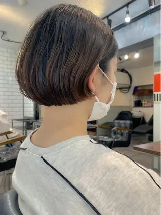 ショート ボブとパーマの達人 美容室難民の方は是非のヘアスタイル