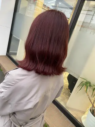 ミディアム 🇰🇷韓国風顔周り NANAMI🇰🇷のヘアスタイル