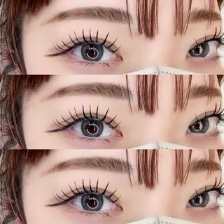マツエク・マツパ 大阪梅田 SAKI 韓国風束感まつ毛のマツエク・マツパデザイン