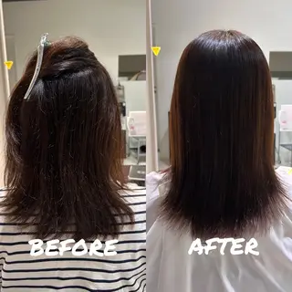 ミディアム パーマ 👑松山ストレート/ メンズヘア/龍仁👑のヘアスタイル