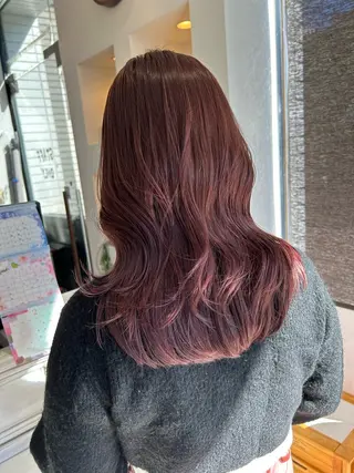 ミディアム カラー FLOAT Ula所属・篠原 大稀のヘアスタイル
