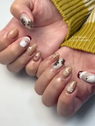 ネイル Li'a Bloom所属・🦋🤍 madoka🤍のネイルデザイン