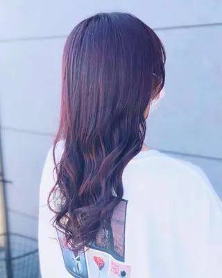 ロング 柿本拓【全席完全個室 ログネオン】のヘアスタイル