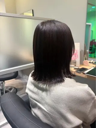 ミディアム 平瀬 胡桃のヘアスタイル