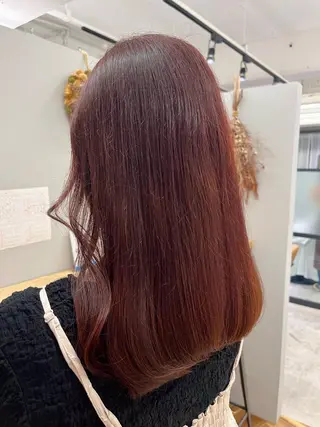 ロング カラー 木寺 樹莉のヘアスタイル