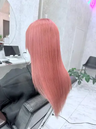 ロング カラー 🌈派手髪ハイトーン 🌈鈴木亮太🌈のヘアスタイル