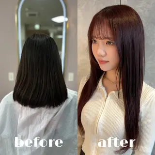 ロング ガルボヘアー名古屋所属・髪型整形美容師/ タケトのヘアスタイル