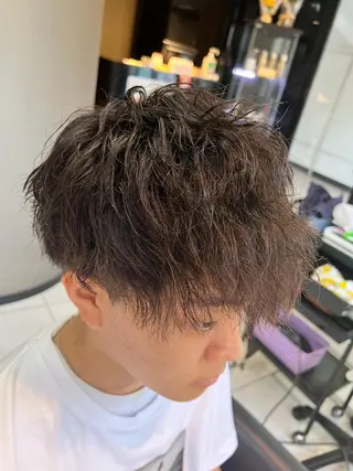 パーマ メンズ パーマ特化美容師 茂木広幸のヘアスタイル