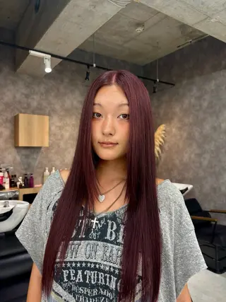 カラー 漆畑 莉奈のヘアスタイル