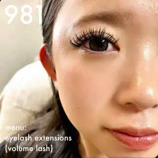 マツエク・マツパ 981所属・981 KURUMIのマツエク・マツパデザイン