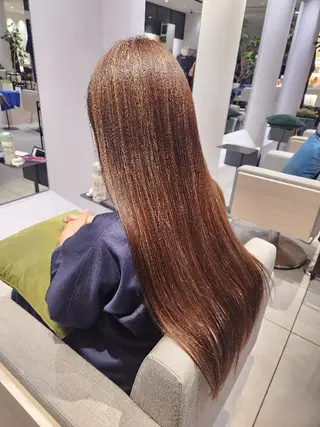 カラー ロング stair:case所属・💜艶髪カラー💜 🎶富川美希🎶のヘアスタイル