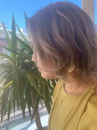 ショート カラー ACE所属・高橋 侑李のヘアスタイル