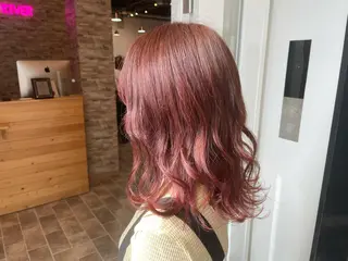 セミロング SALOWIN心斎橋Suite店所属・ブリーチ毛にもできる 縮毛矯正|鷹司郎のヘアスタイル