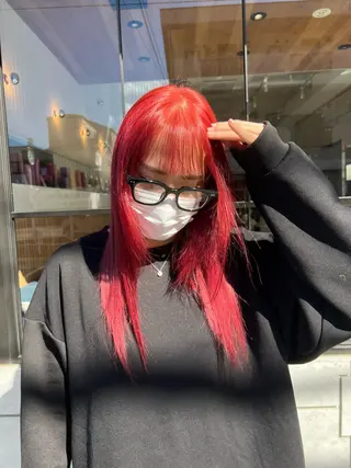 セミロング カラー 🦄Rena 🦄のヘアスタイル