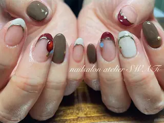 ネイル ヘアーサロン大野所属・nailsalon SWATiのネイルデザイン
