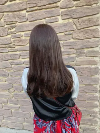 カラー 加藤 菜々香のヘアスタイル