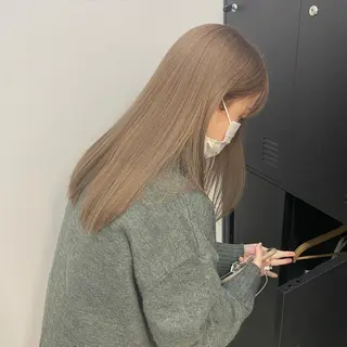 ロング カラー パーマ ヘアアレンジ メンズ キッズ ネイル マツエク・マツパ ハイライト、レイヤー カット/西梅田/中西のヘアスタイル