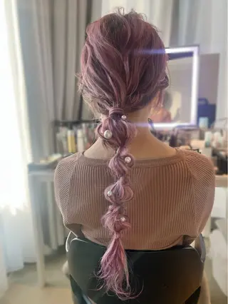 ロング H. MADOKAのヘアスタイル