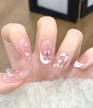 ネイル Miu Miu 🎀 Nailのネイルデザイン