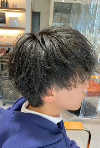 パーマ メンズ 森川 力のヘアスタイル
