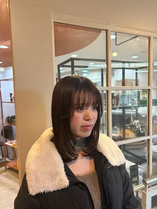 セミロング ショートモデル募集中 ヨシノヒメカのヘアスタイル