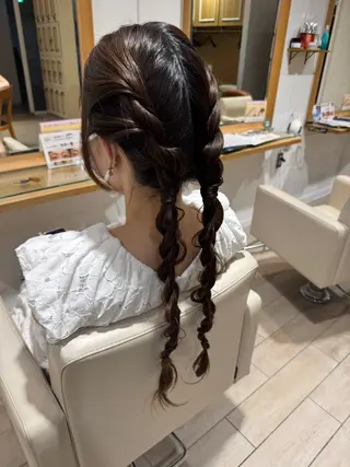 ヘアアレンジ ⭐︎mahiro ⭐︎のヘアスタイル