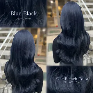 ロング カラー ハイトーンカラー/ 青髪/💙みずき💙のヘアスタイル