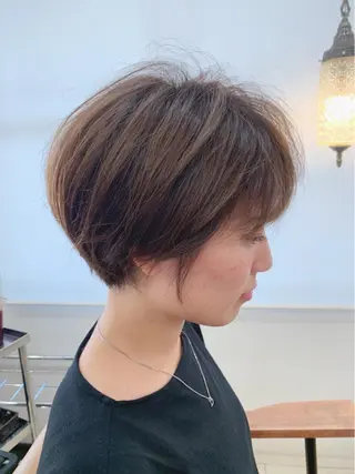 ショート TERRACE LUXBE 阿倍野アポロ店所属・前田 勇貴のヘアスタイル