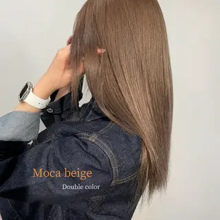 セミロング カラー ヘアアレンジ 透明感カラー｜セット 🩰SAKI𓂃୨୧のヘアスタイル