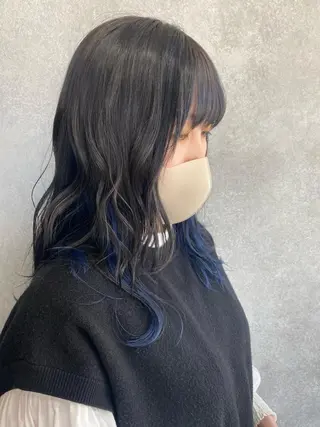 セミロング Un Fleur所属・立野 希沙のヘアスタイル