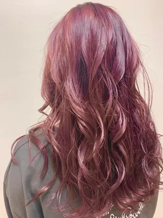 ロング カラー hair &eye LAWE.店長のヘアスタイル