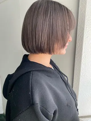 ショート カラー yiye 青山所属・無料カットモデル募集 🌱ひょうがのヘアスタイル