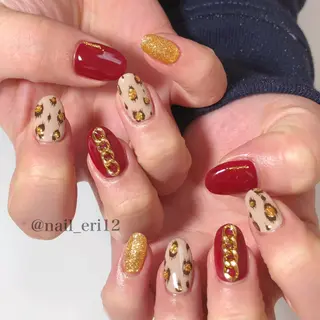 ミディアム ネイル nail salon &e eriのネイルデザイン