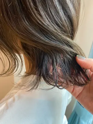 ミディアム GO TODAY SHAiRE SALON 原宿Stella店所属・𓍯柔らかhair 𓍯 yukinoのヘアスタイル