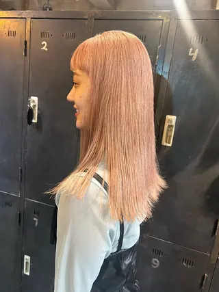 ミディアム ハイトーン/ブリーチ 🧁soraのヘアスタイル