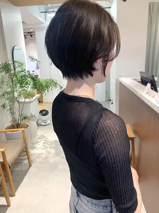 ショート カラー k-two谷町所属・濱田 大輔のヘアスタイル