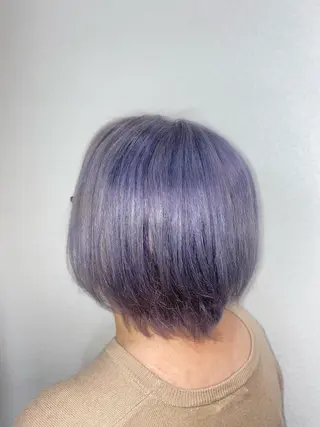 ショート ゆぴ☾‪/推しカラー /ハイトーンのヘアスタイル