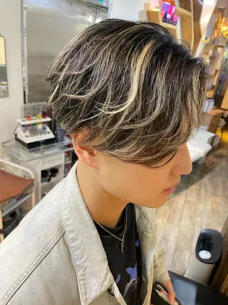 ミディアム メンズ CORE blanc所属・COREblanc ゆきの／表参道 原宿のヘアスタイル