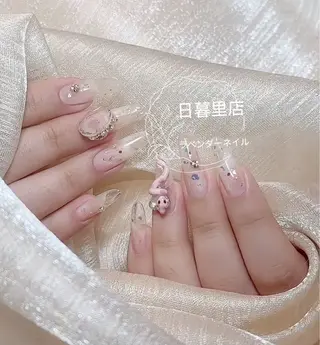 ネイル ラベンダー💖日暮里 ルル💖ネイルのネイルデザイン