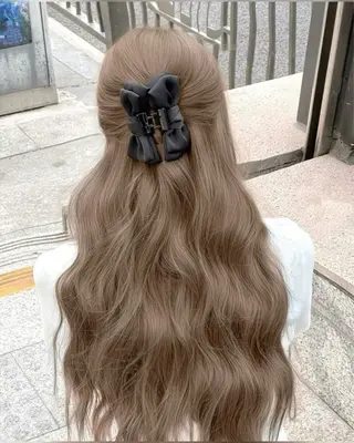 カラー 透ける透明感カラー 🩶anju🪽ྀིのヘアスタイル