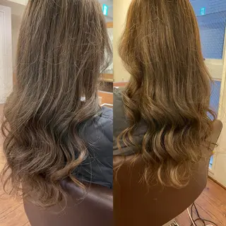 ロング 加藤 泰輔のヘアスタイル