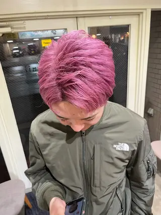 カラー メンズ Remii ミジュのヘアスタイル