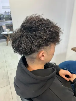 ショート パーマ メンズ メンズパーマの達人 /タカシマ　ダイスケのヘアスタイル