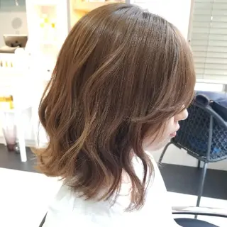 ミディアム カラー Day＆Night所属・Day&Night [店長]Chiakiのヘアスタイル